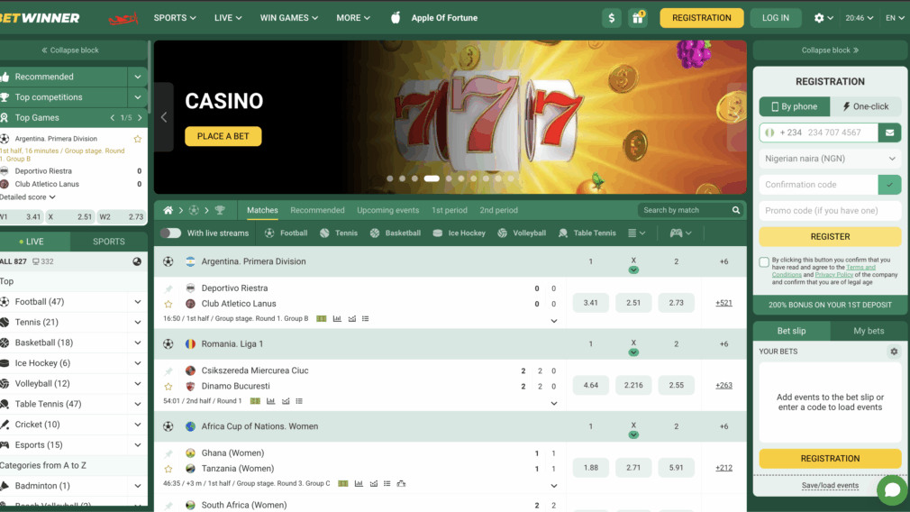 Découvrez le monde des paris sportifs avec Betwinner 1